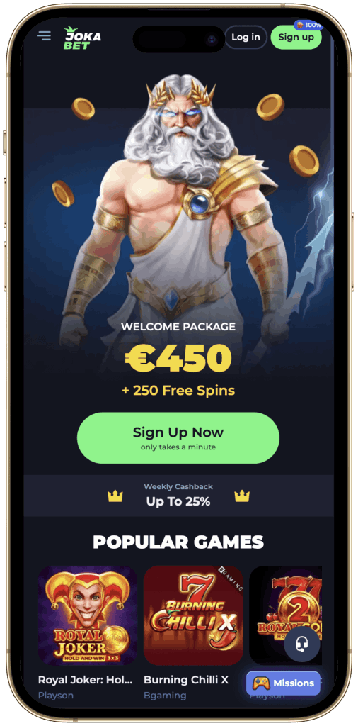 joka bet casino app